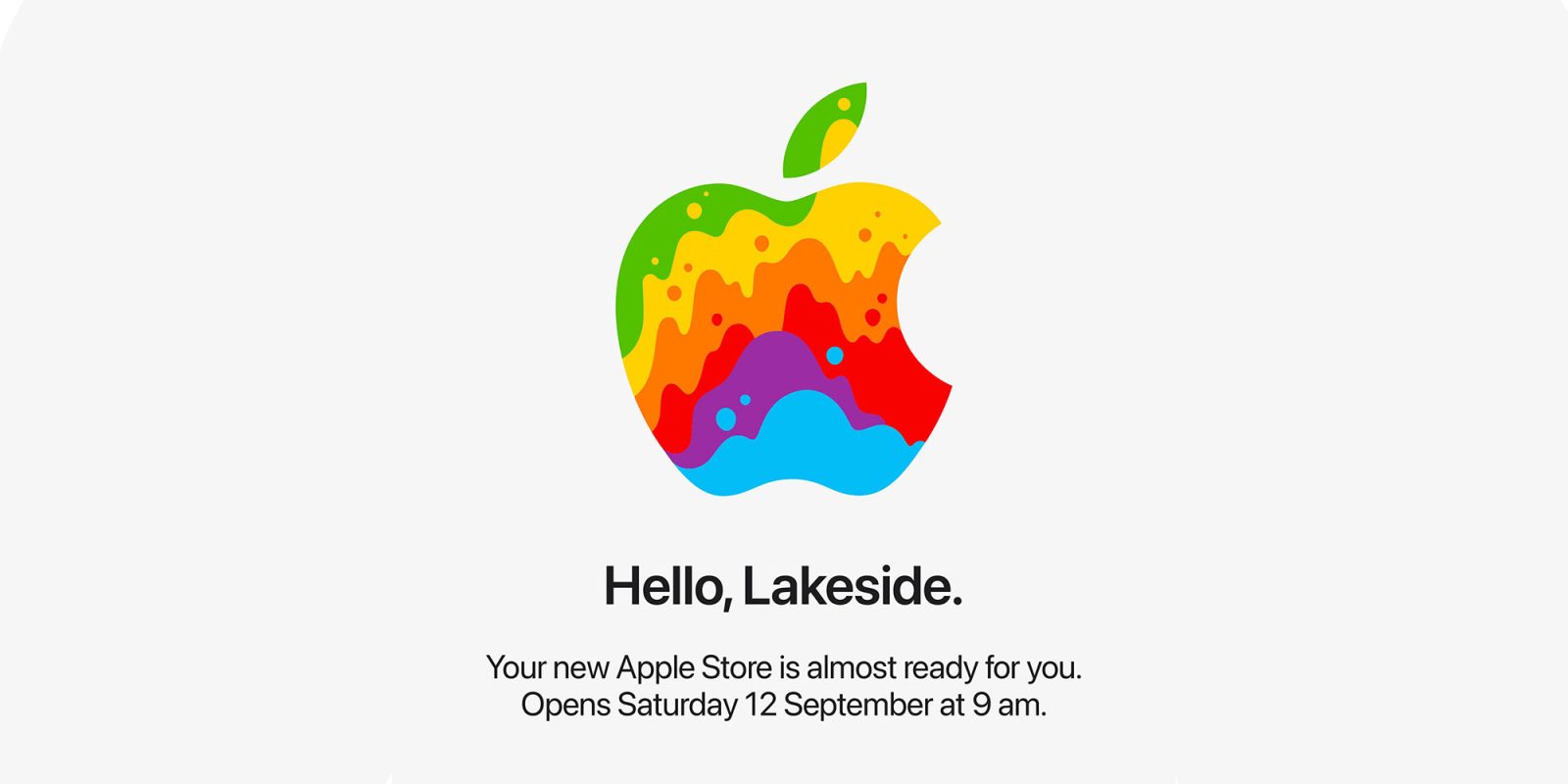 Магазин Apple на Lakeside вновь открывается в субботу с обновлённым дизайном из экологичных материалов